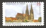 Stamps : Europe : Germany :  2671 - Casco Antiguo de Regensburg, Patrimonio de la Unesco