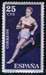 Stamps Spain -  1306  Deportes (Atletismo)