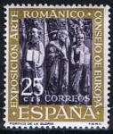 Sellos del Mundo : Europa : Espaa : 1365  Portico de la gloria Catedral de Santiago