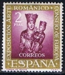 Stamps Spain -  1367  Virgen de Irache