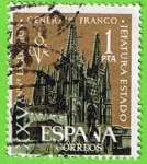 Stamps Spain -  1373  Catedral de Burgos