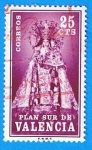 Stamps : Europe : Spain :  7  Virgen de los Desanparados