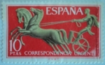 Stamps Europe - Spain -  Correspondencia Urgente