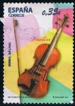 Stamps Spain -  Violin