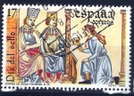 Stamps Spain -  2857 Día del sello. Correo de los ricos hombres.(1)