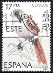 Stamps Spain -  2823 Pájaros. Bigotudo.(2)