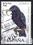 Sellos de Europa - Espa�a -  2822 Pájaros. Estornino negro.
