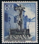 Stamps Spain -  1545  Cristo de los Faroles Cordoba