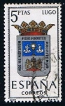 Stamps Spain -  1556  Escudo de Lugo