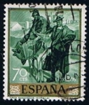 Stamps Spain -  1568  Tipos manchegos