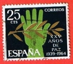 Stamps Spain -  1576  Alegoria de la Paz