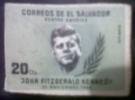 Sellos del Mundo : America : El_Salvador : JOHN FITZGERALD KENNEDY