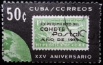 Stamps Cuba -  25º Aniversario del Experimento del Cohete Postal