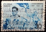 Stamps Cuba -  10º Aniversario del Levantamiento de Cienfuegos