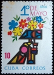 Stamps Cuba -  1º de mayo de 1966