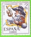 Stamps Spain -  1673  Año Santo Compostelano