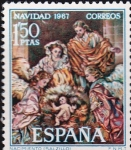 Stamps : Europe : Spain :  navidad 1967