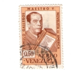 Stamps Venezuela -  Romulo Gallegos