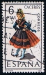 Stamps Spain -  1776  Trajes Regionales de Caceres