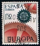 Stamps Spain -  1795  Europa CEPT 1967