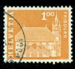 Stamps : Europe : Switzerland :  Fribourg