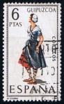 Sellos de Europa - Espaa -  1848 Trajes Regionales de Guipuzcua