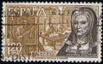 Stamps Spain -  1864 Beatriz Galindo