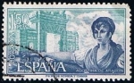 Stamps : Europe : Spain :  1865 Agustina de  Aragon