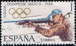Sellos de Europa - Espaa -  1885  XIX Juegos Olimpicos en mejico (Tiro)
