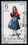 Stamps Spain -  1899  Trajes Regionales de Jaen