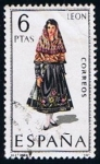 Sellos de Europa - Espaa -  1900  Trajes Regionales de Leon