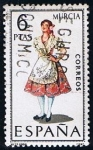 Stamps Spain -  1906  Trajes Regionales de Murcia