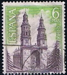 Sellos de Europa - Espa�a -  1938  iglesia de santa Maria la Redonda (Logroño)