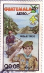 Stamps Guatemala -  Asociación Nacional de Scouts