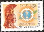 Stamps Chile -  50° AÑOS ACADEMIA POLITECNICA MILITAR