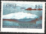 Stamps Chile -  VISITA PRESIDENCIAL AL TERRITORIO CHILENO ANTARTICO