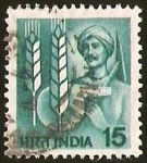 Stamps India -  ESPIGAS - HOMBRE