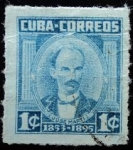 Sellos de America - Cuba -  Jose Julián Martí Perez (1853-1895)