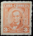 Stamps Cuba -  Jose Cipriano de la Luz y Caballero (1800-1862)