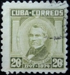 Stamps : America : Cuba :  José Antonio Saco y López Cisneros (1797-1879)