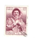 Stamps Italy -  Enrico Caruso