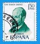 Stamps Spain -  1992  Juan Ramo Jimenez