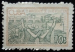 Stamps Cuba -  X Aniversario de la Revolución / Reforma agraria y nacionalización