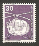 Stamps Germany -  Berlín - 461 - helicóptero