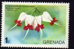 Stamps Grenada -  Clerodendrum