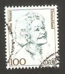 Stamps Germany -  1981 - grethe weiser, actriz y cantante