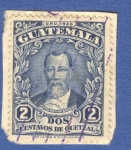Stamps : America : Guatemala :  Justo Rufino Barrios 1929 n2
