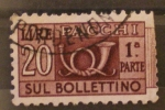 Stamps : Europe : Italy :  sul bolletino