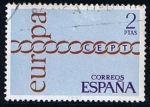 Stamps Spain -  2031 Europa CEPT 1971