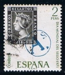 Stamps Spain -  2033 Dia mundial del sello 1971